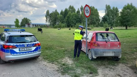 Jedenastolatek uciekał autem przed policjantami