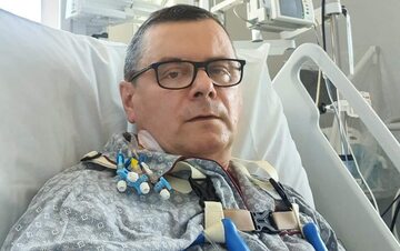 Poseł Jerzy Polaczek w szpitalu