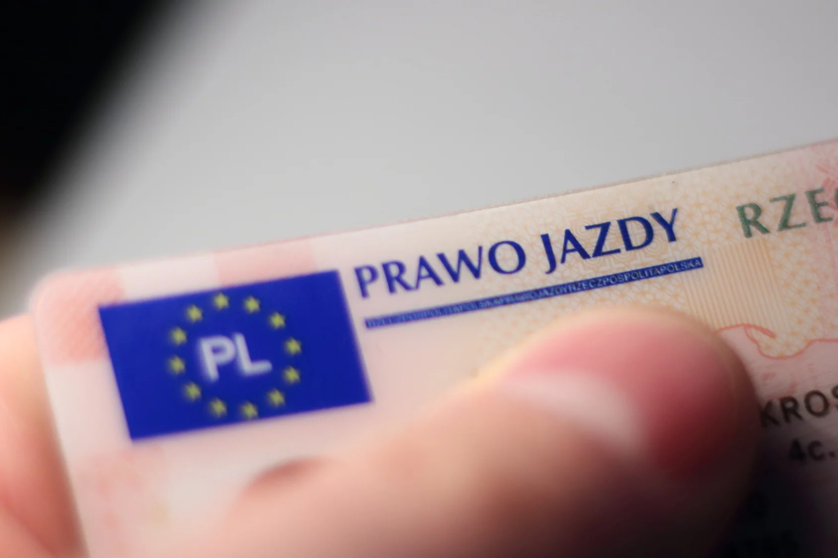 Prawo jazdy, zdjęcie ilustracyjne