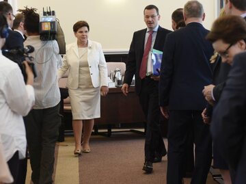 Posiedzenie rządu pod przewodnictwem premier Beaty Szydło