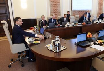 Posiedzenie rządu premiera Mateusza Morawieckiego