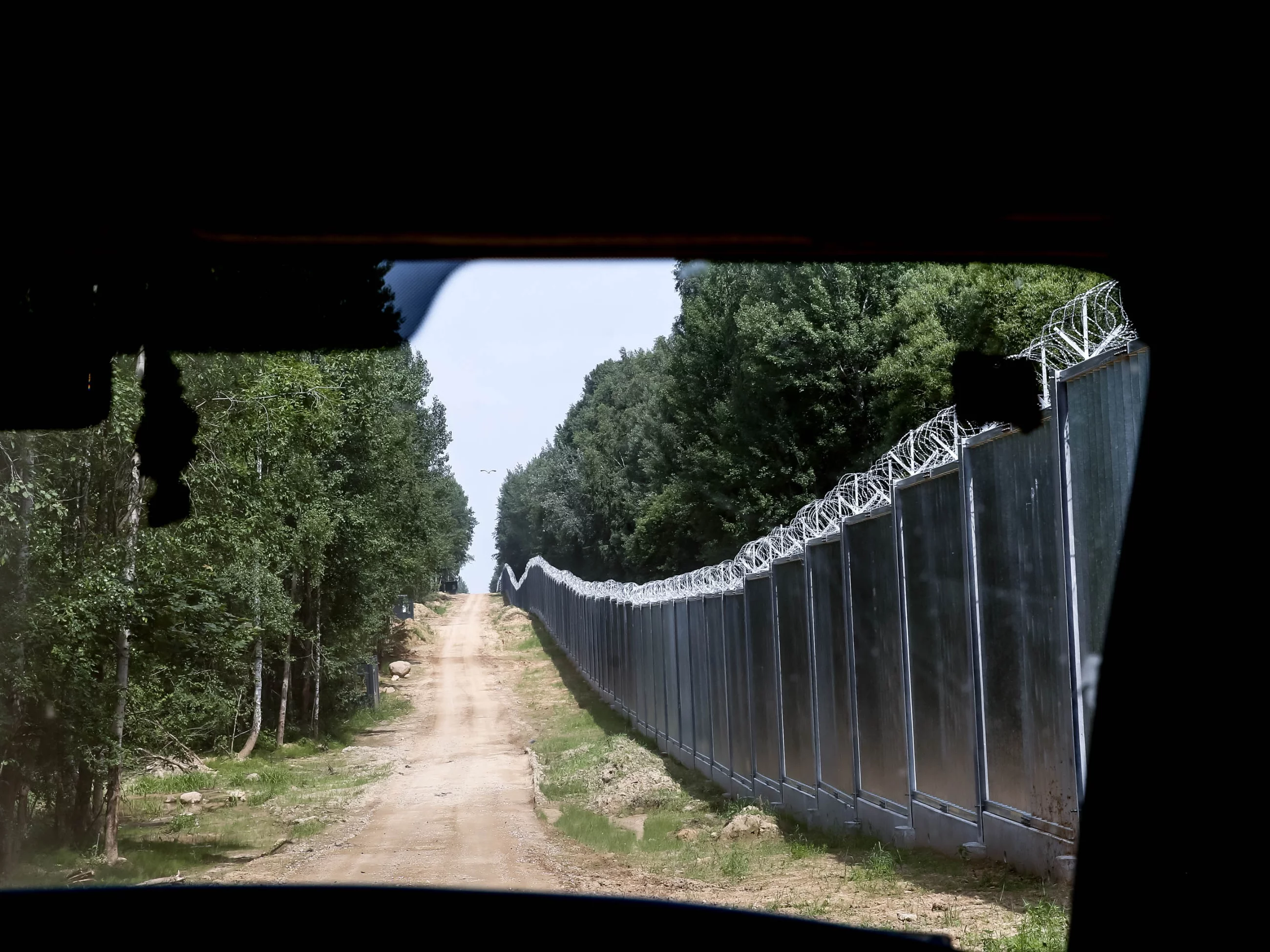 Mur na granicy polsko-białoruskiej