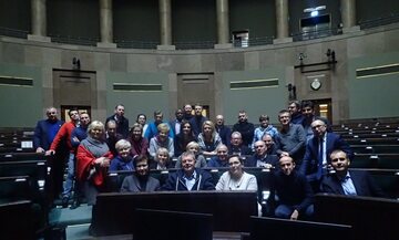 Posłowie opozycji w Sejmie