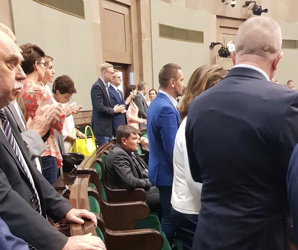 Zdjęcie zrobione przez posła Jakubiaka