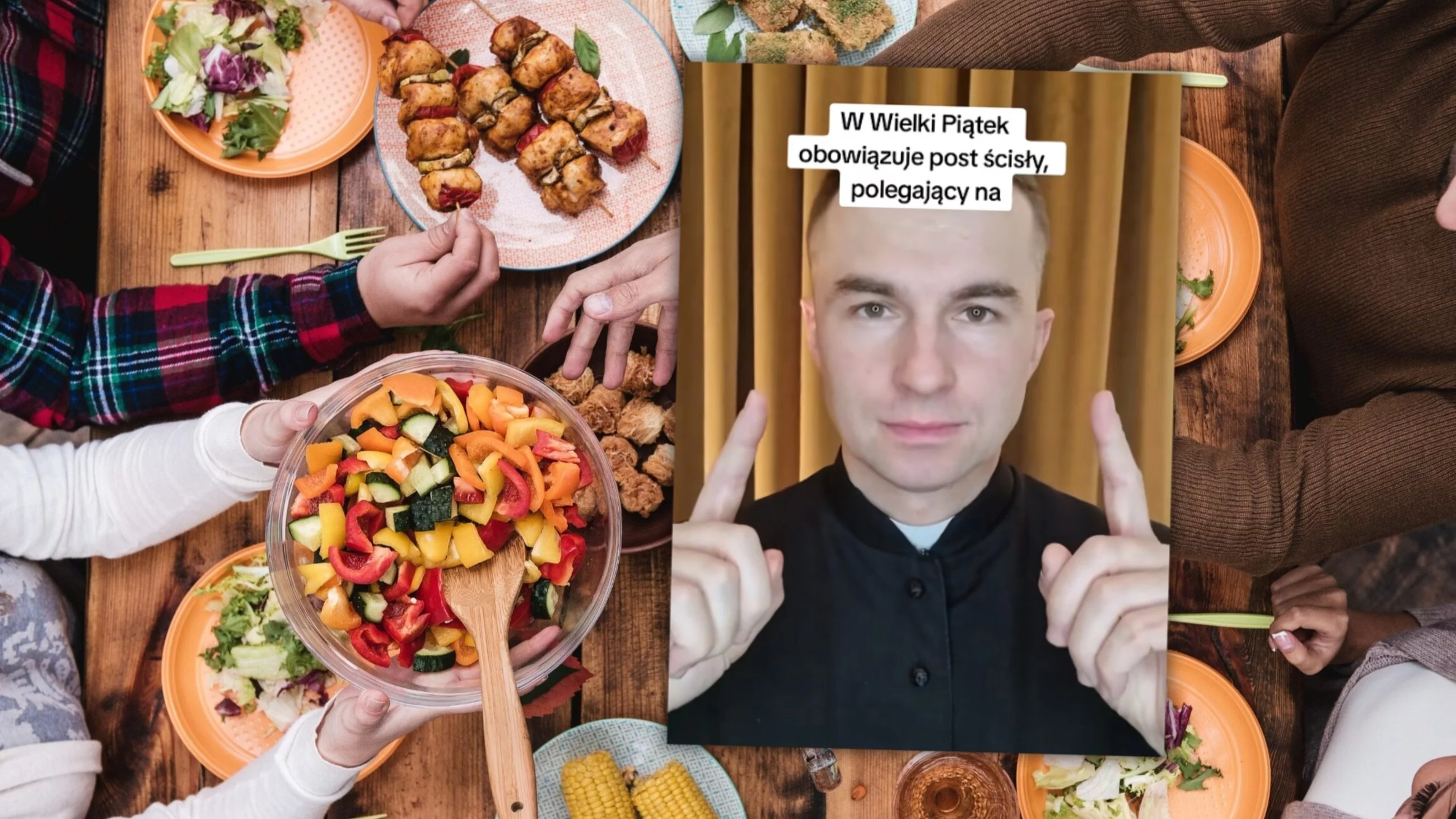 W Wielki Piątek obowiązuje post ścisły. Ksiądz Sebastian Picur przypomina