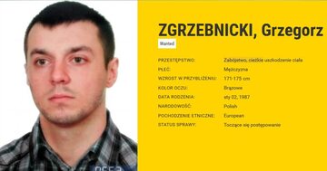Poszukiwany Grzegorz Zgrzebnicki