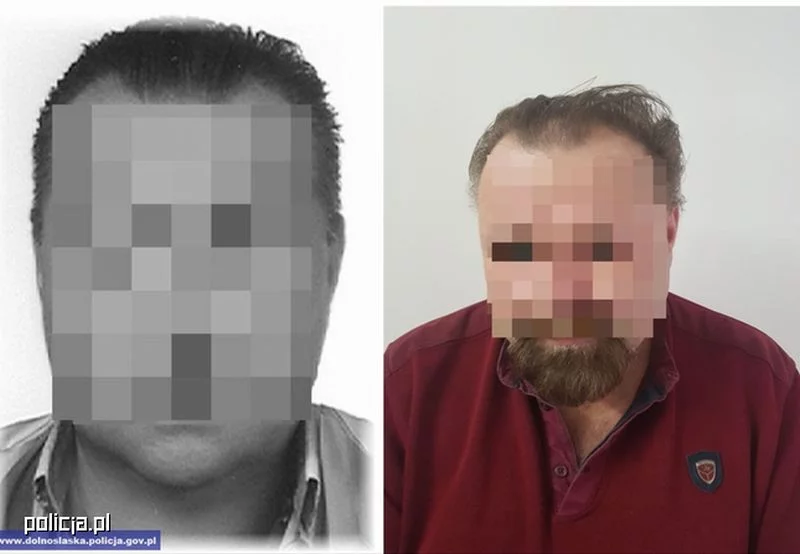 Zdjęcia zatrzymanego 50-latka