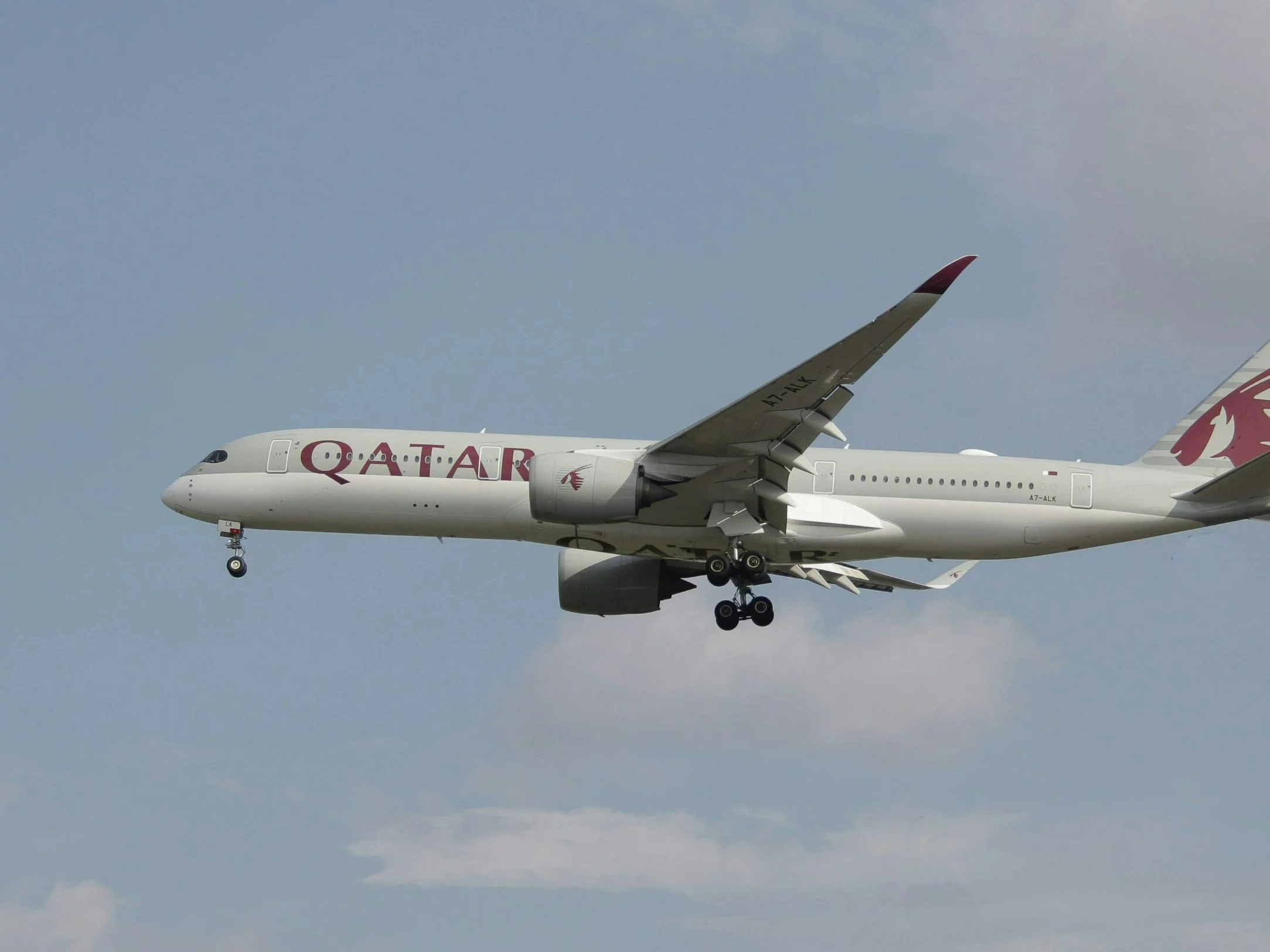 Samolot Qatar Airways