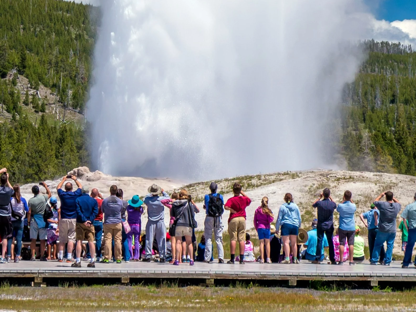 Gejzery w Yellowstone, zdjęcie ilustracyjne