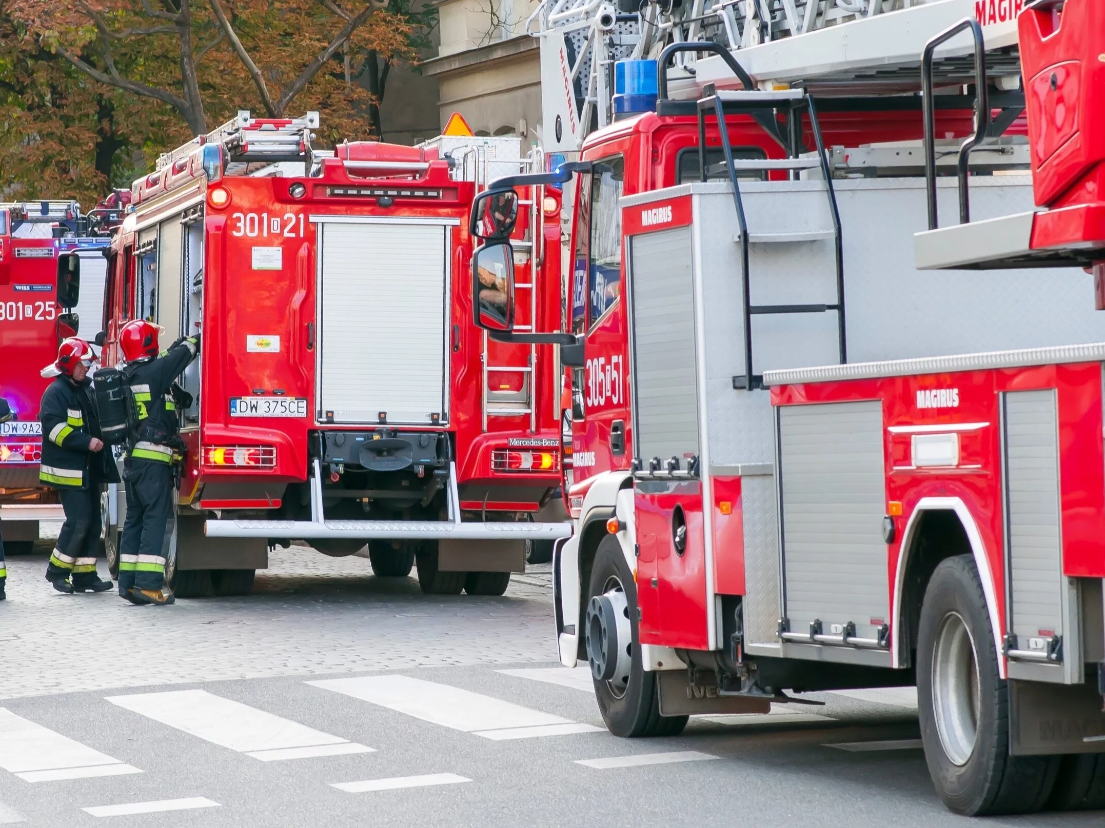 Potężny pożar zakładu przetwórstwa drobiu. „Duża akcja gaśnicza”