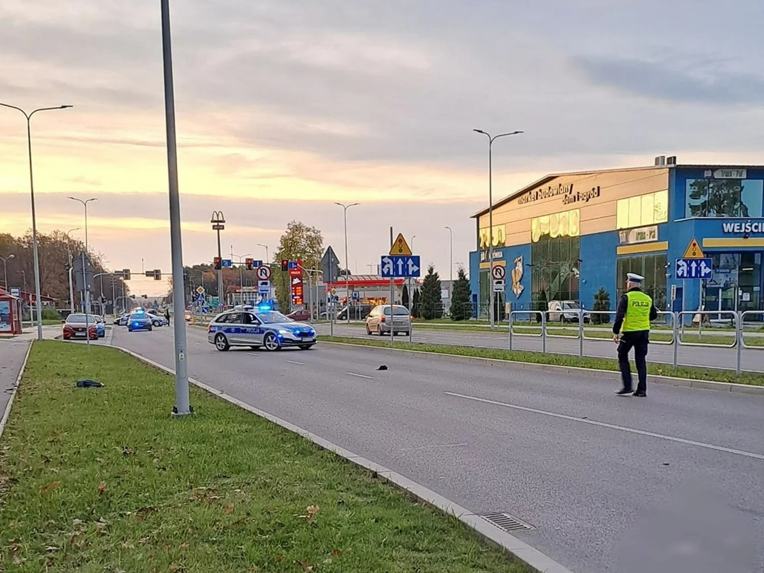 Śmiertelne potrącenie pieszego w Kraśniku