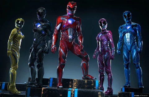 zdjęcie promocyjne filmu "Power Rangers" (2017)