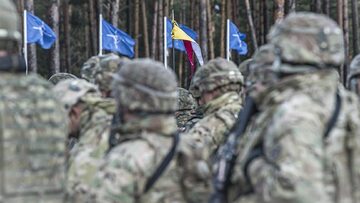 Powitanie Batalionowej Grupy Bojowej NATO
