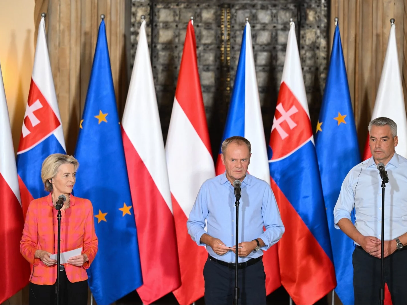 Ursula von der Leyen i Donald Tusk