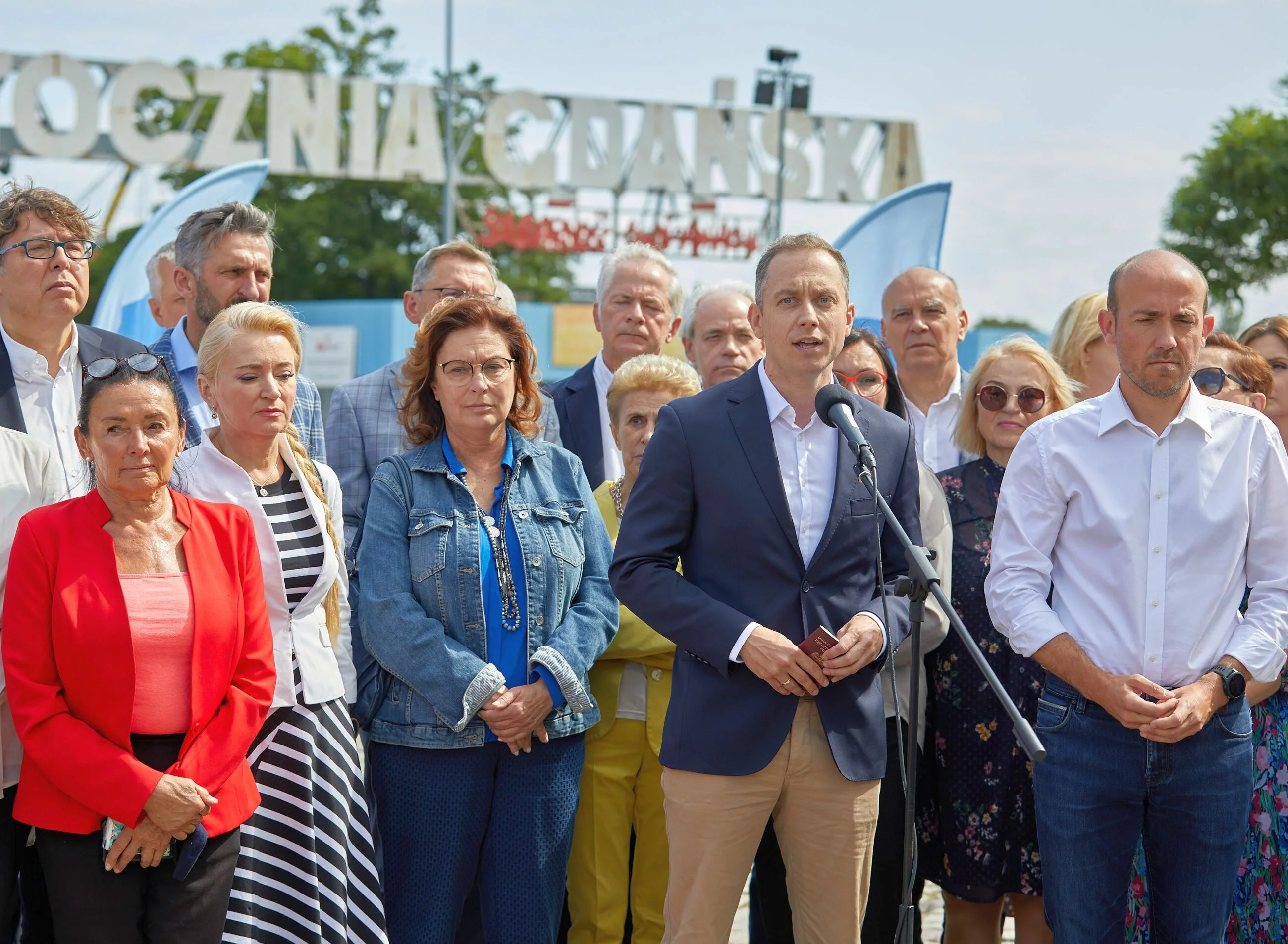 Politycy Platformy Obywatelskiej, m.in. Małgorzata Kidawa-Błońska, Cezary Tomczyk, Borys Budka