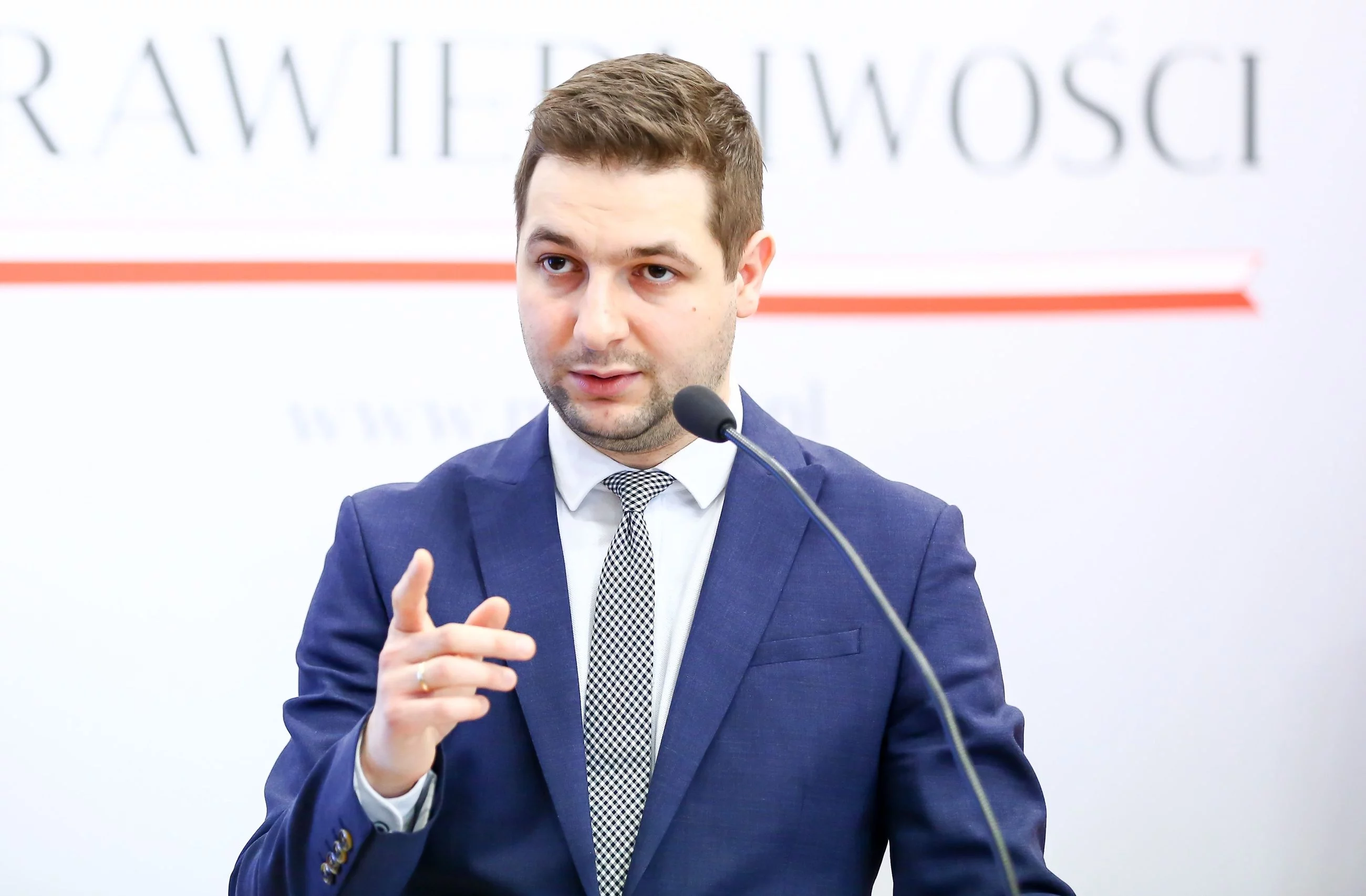 Wiceminister sprawiedliwości Patryk Jaki