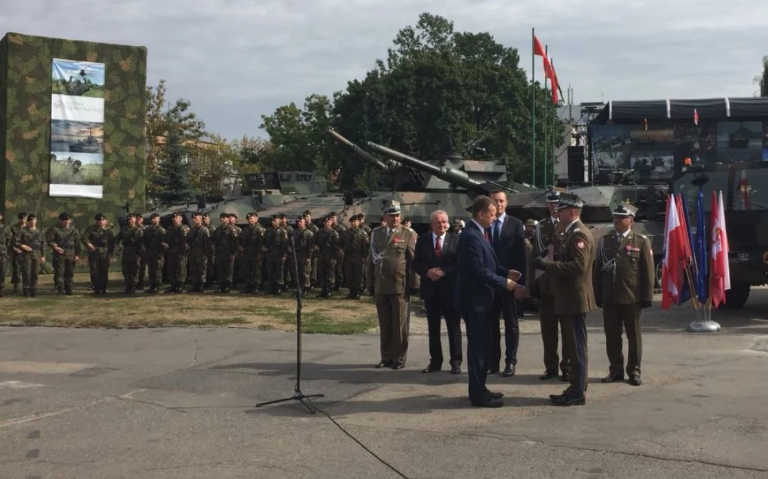 Minister Mariusz Błaszczak w Siedlcach