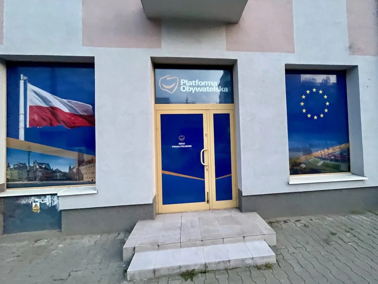 Lokal PO na Pradze-Południe