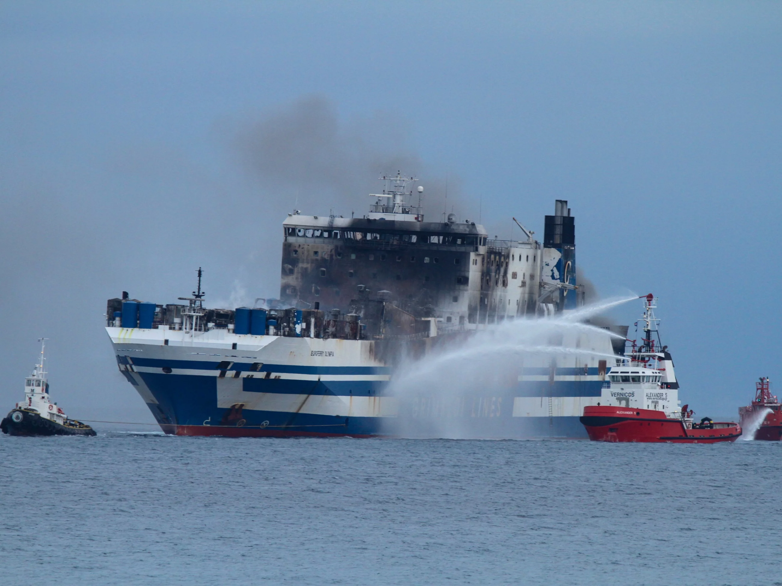 Pożar Euroferry Olympia