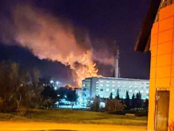 Pożar w Biełgorodzie