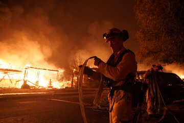 Pożar w Kaliforni