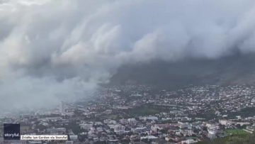 Pożar w Kapsztadzie