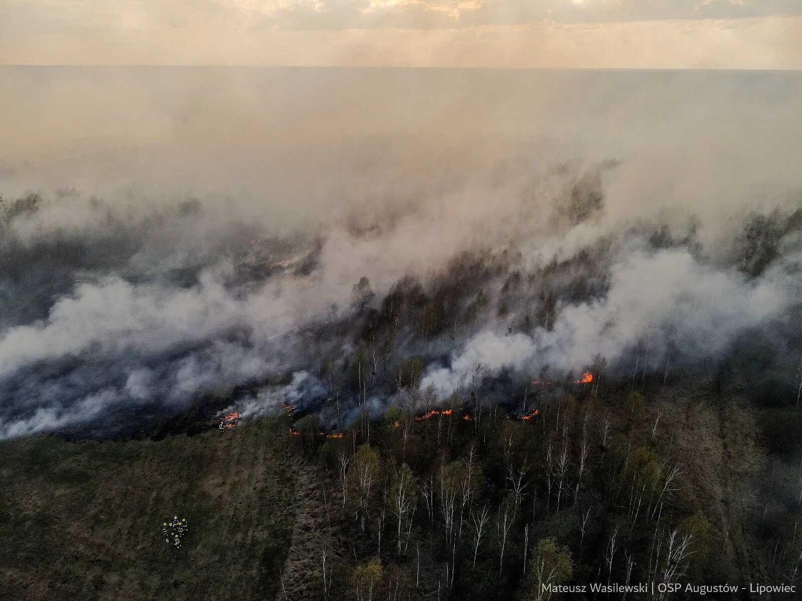 Pożar Biebrzańskiego Parku Narodowego