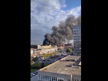 Pożar we Lwowie