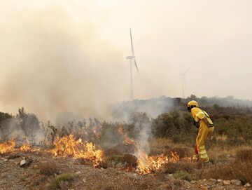 Pożary w Hiszpanii
