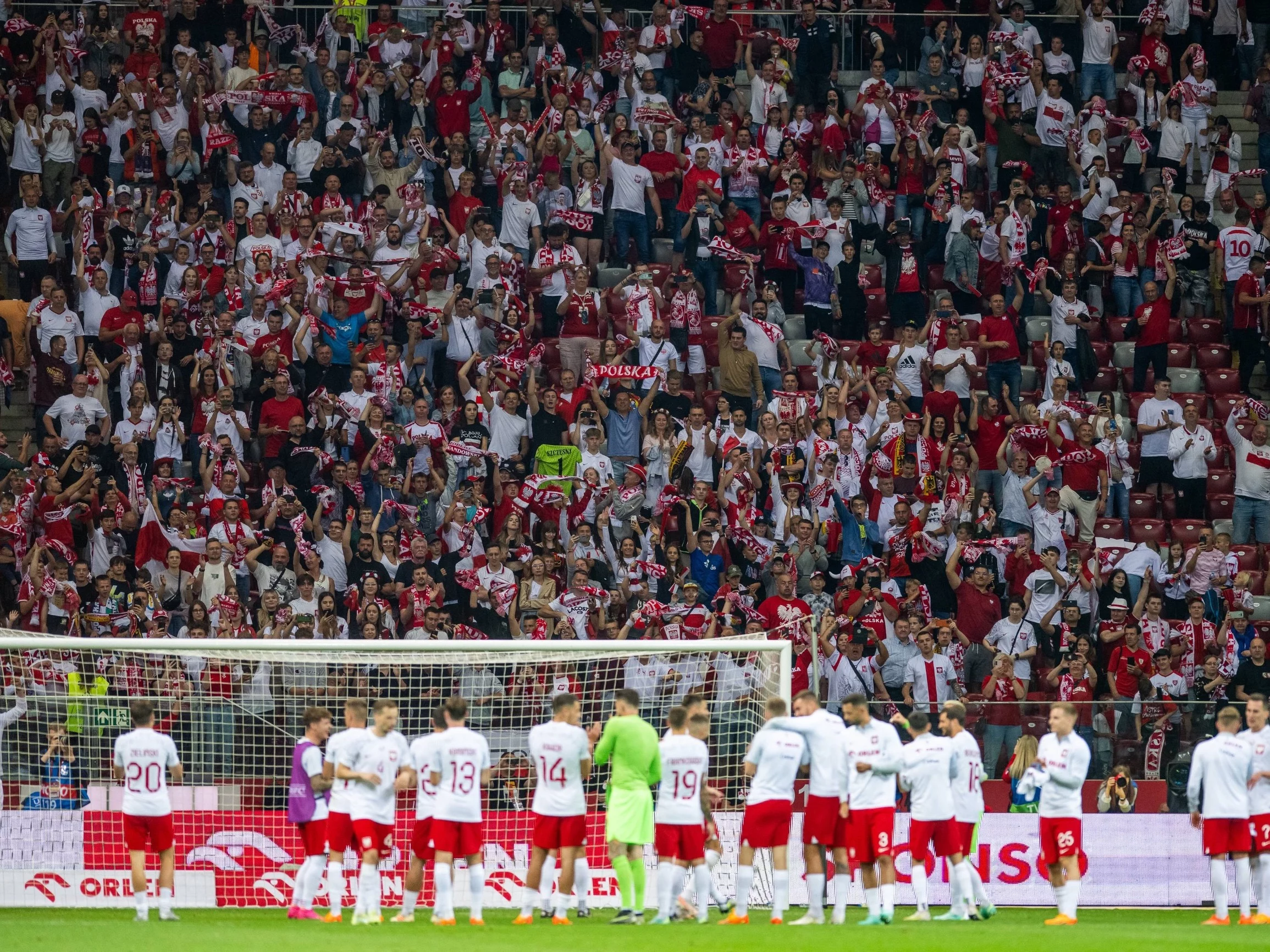 Piłkarska reprezentacja Polski i jej kibice