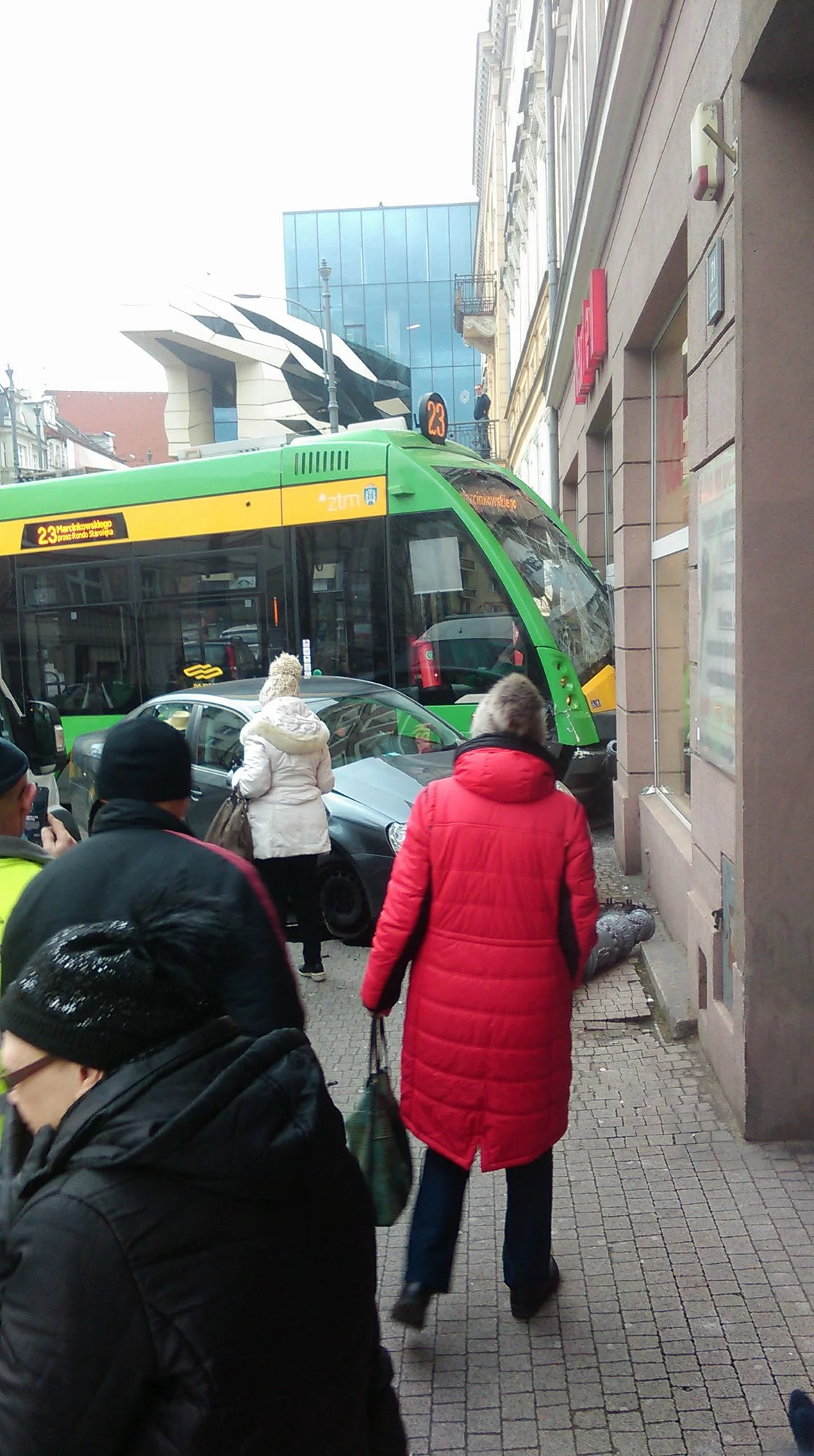 Wypadek tramwaju w Poznaniu