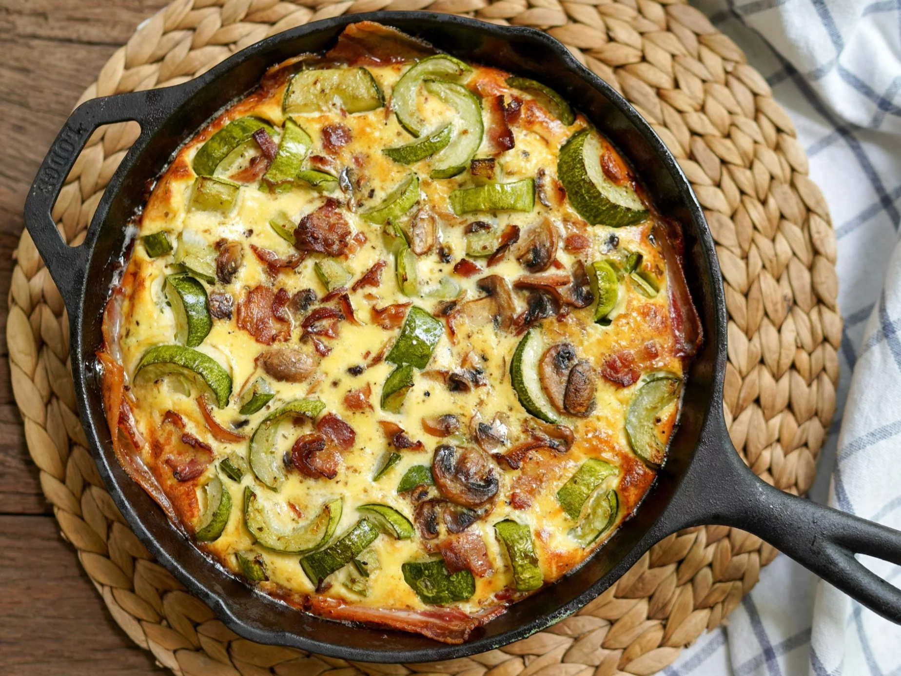 Omlet na boczku