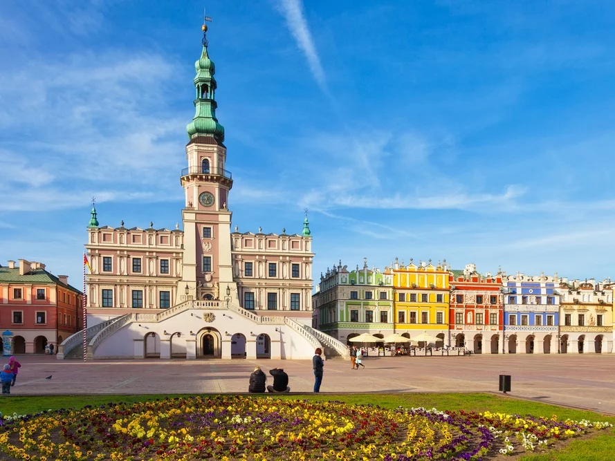 Rynek w Zamościu