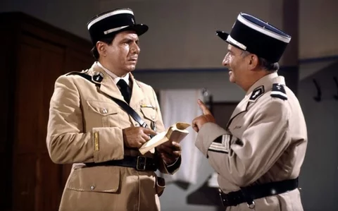 Michel Galabru i Louis de Funès (fot. materiały prasowe)
