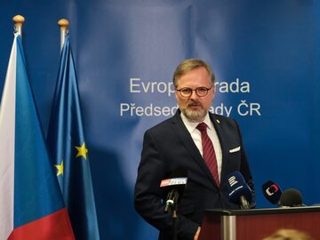 Premier Czech Petr Fiala