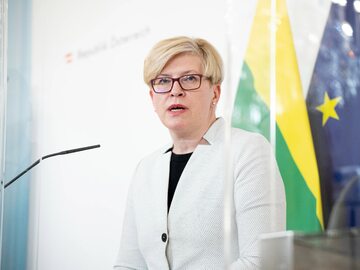 Premier Litwy Simonyte Ingrida