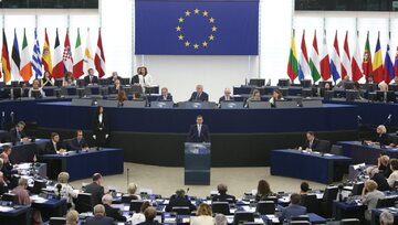 Premier Mateusz Morawiecki na forum Parlamentu Europejskiego