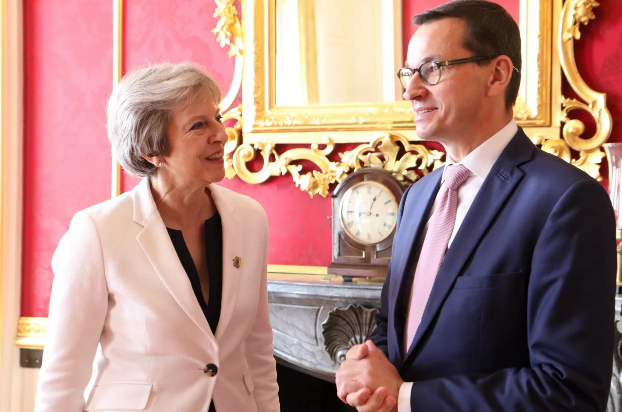 Theresa May, Mateusz Morawiecki