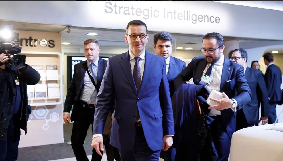 Premier Mateusz Morawiecki w Davos