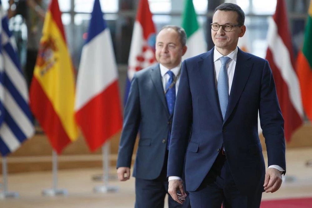 Premier Mateusz Morawiecki w Brukseli