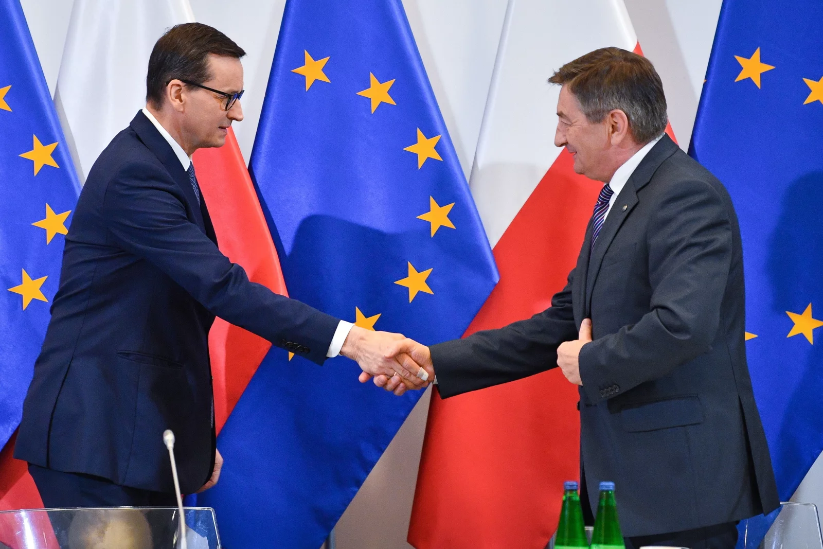 Mateusz Morawiecki i Marek Kuchciński