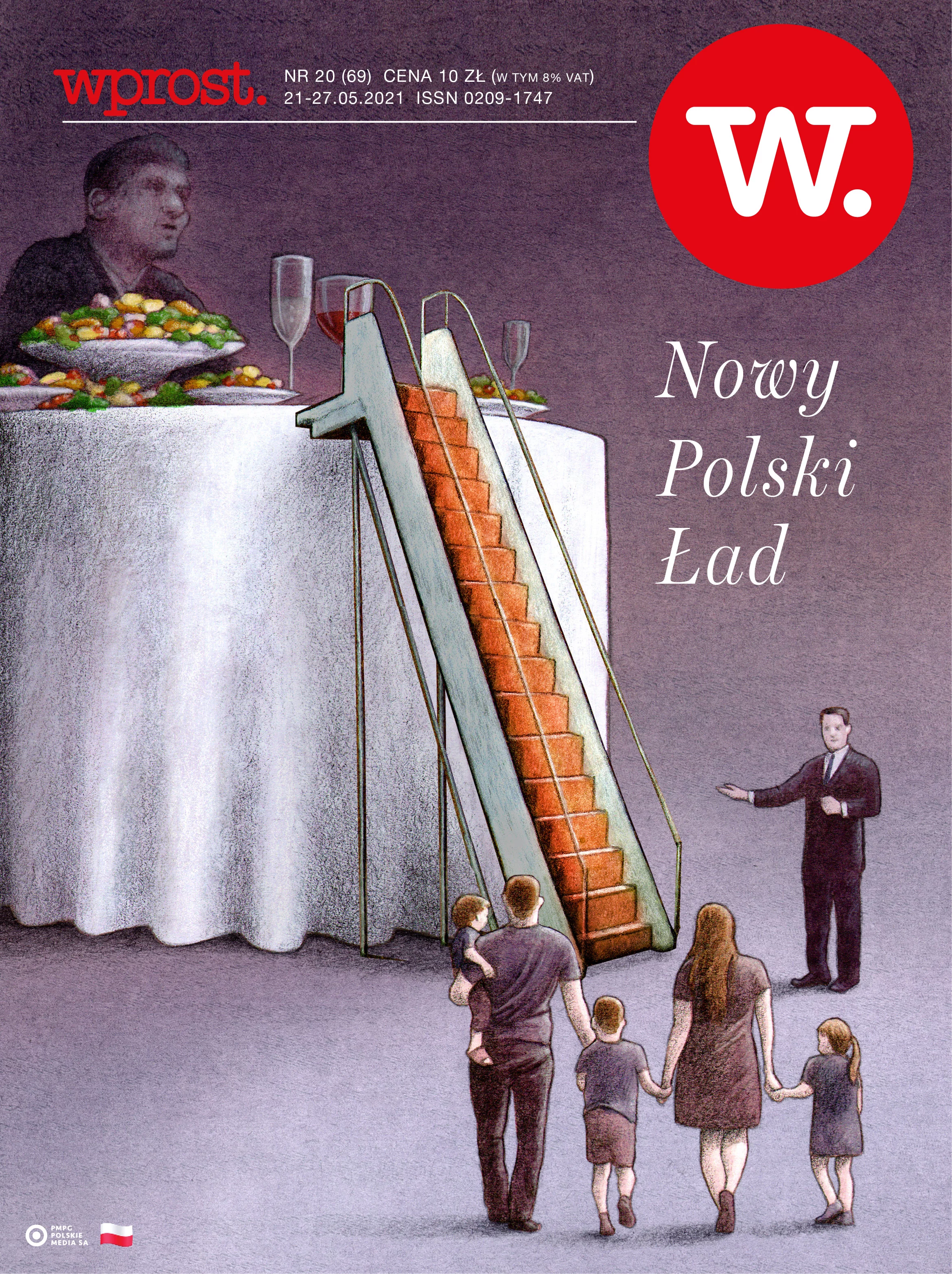 Okładka nowego numeru „Wprost”