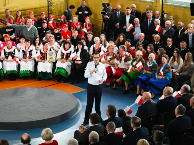 Premier Mateusz Morawiecki w Jaśle