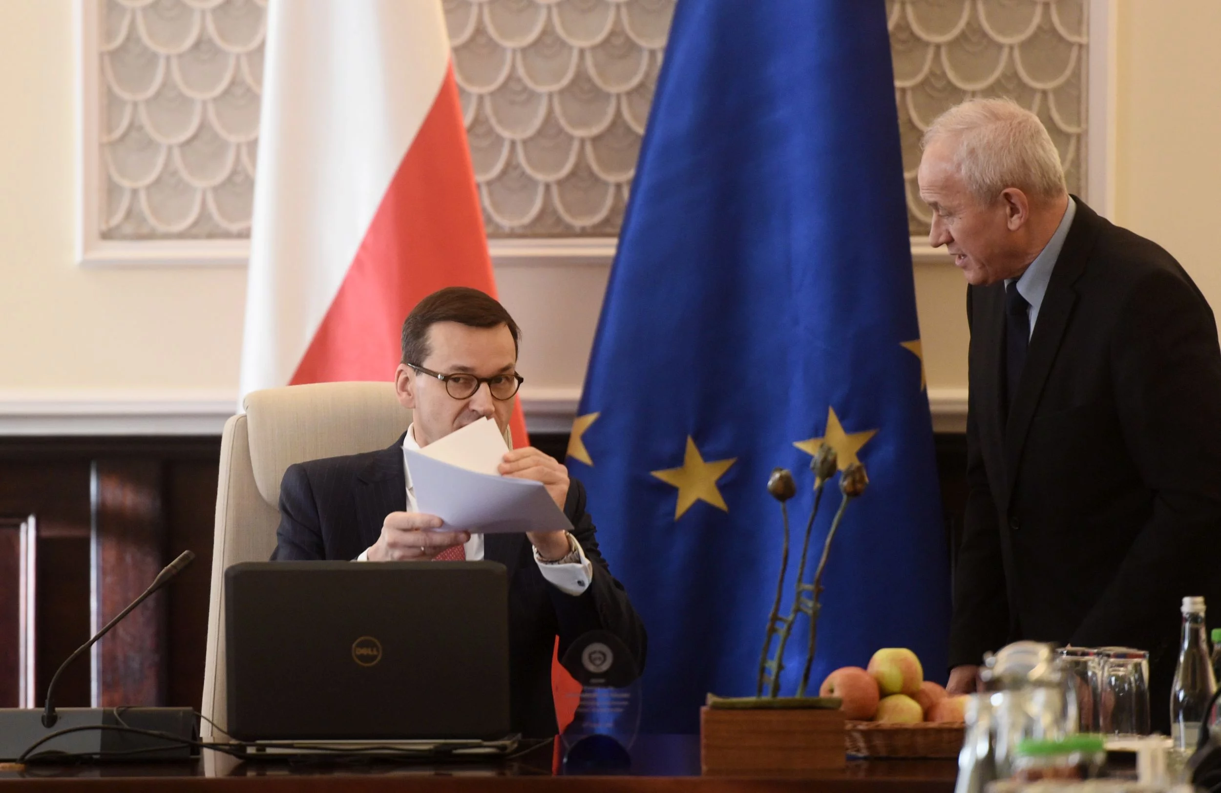 Mateusz Morawiecki i Krzysztof Tchórzewski