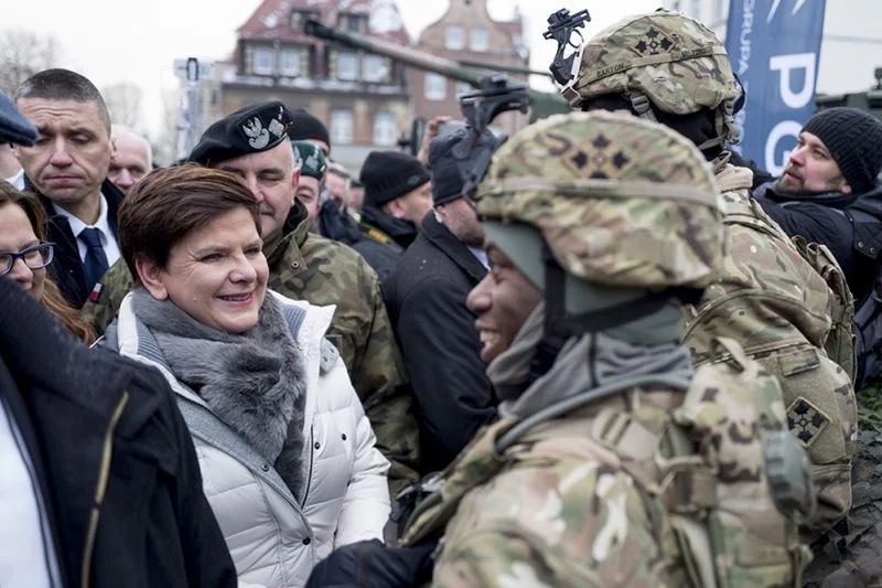 Premier Szydło wita Amerykanów