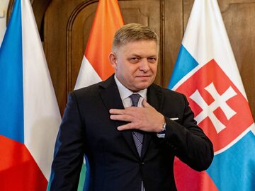 Premier Słowacji Robert Fico