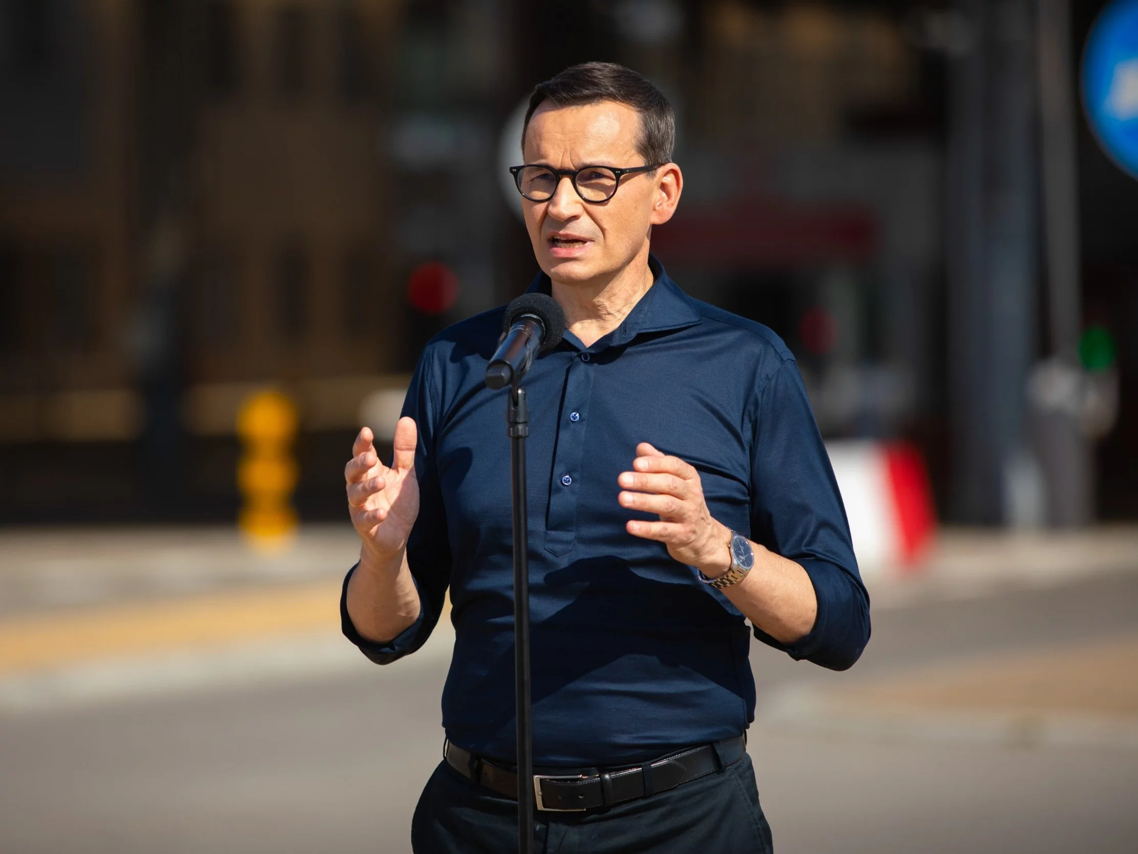 Premier Mateusz Morawiecki w Dołhobyczowie