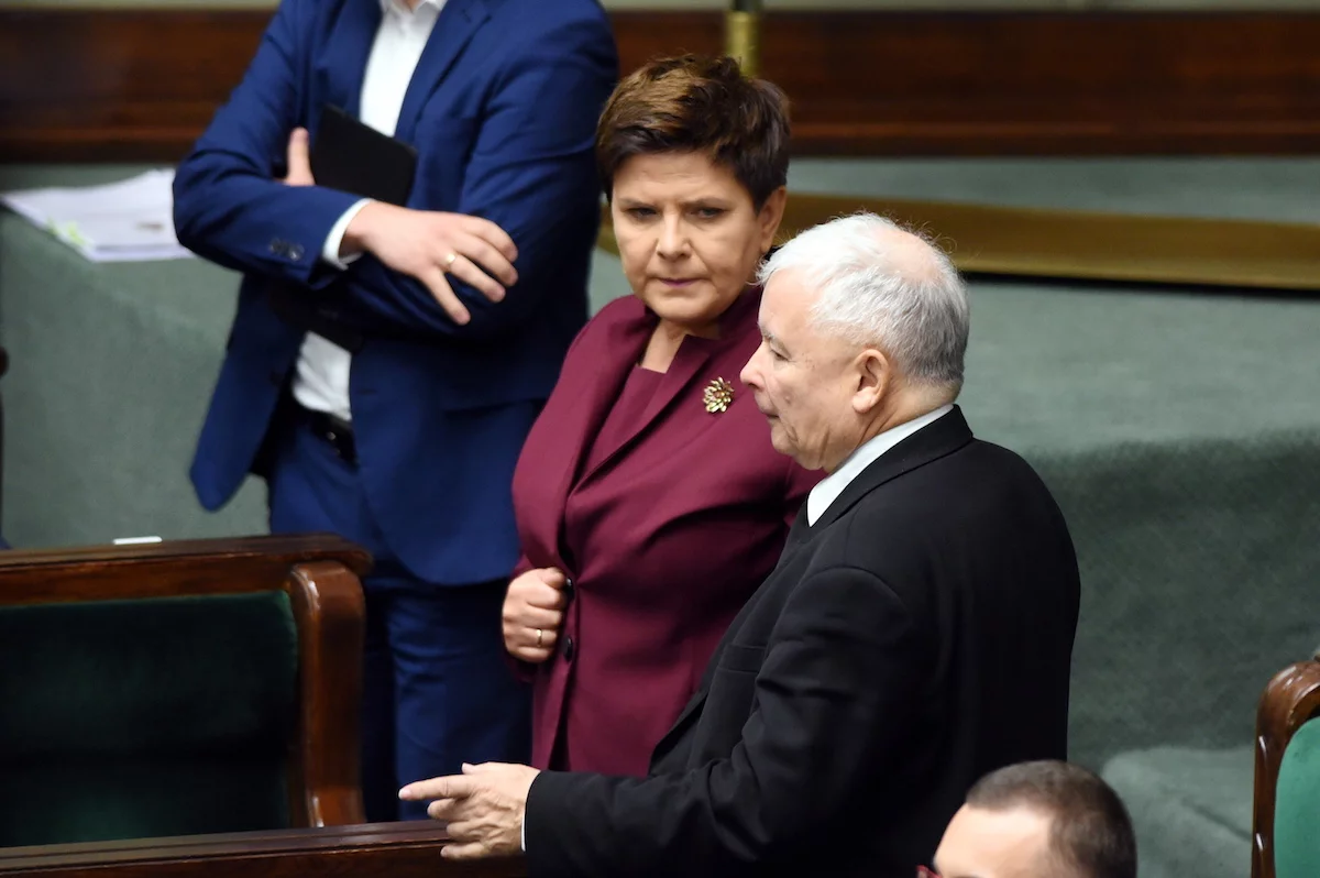 Beata Szydło, Jarosław Kaczyński