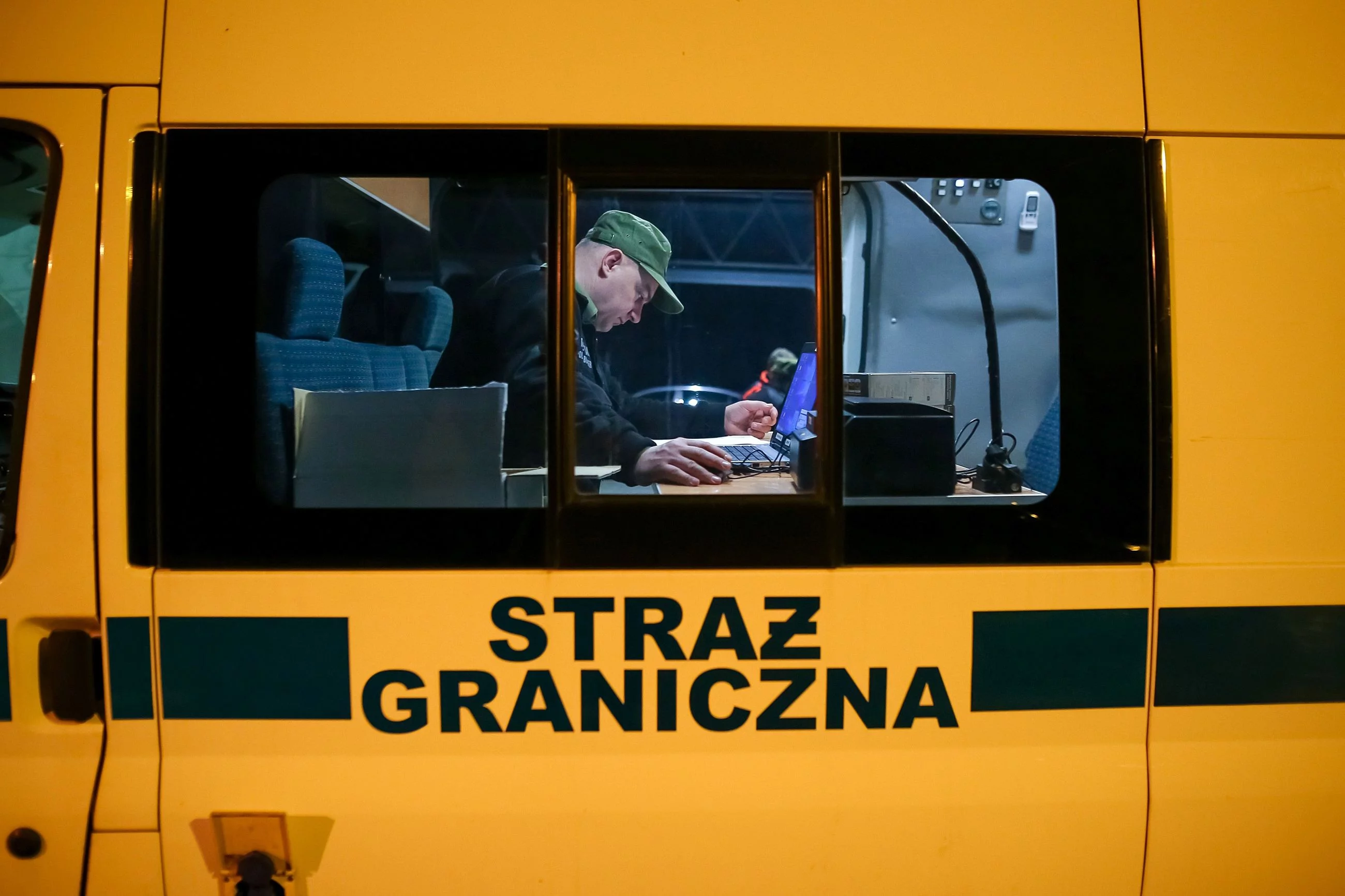 Praca Straży Granicznej w czasie pandemii