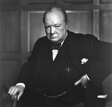 Premier Wielkiej Brytanii Winston Churchill